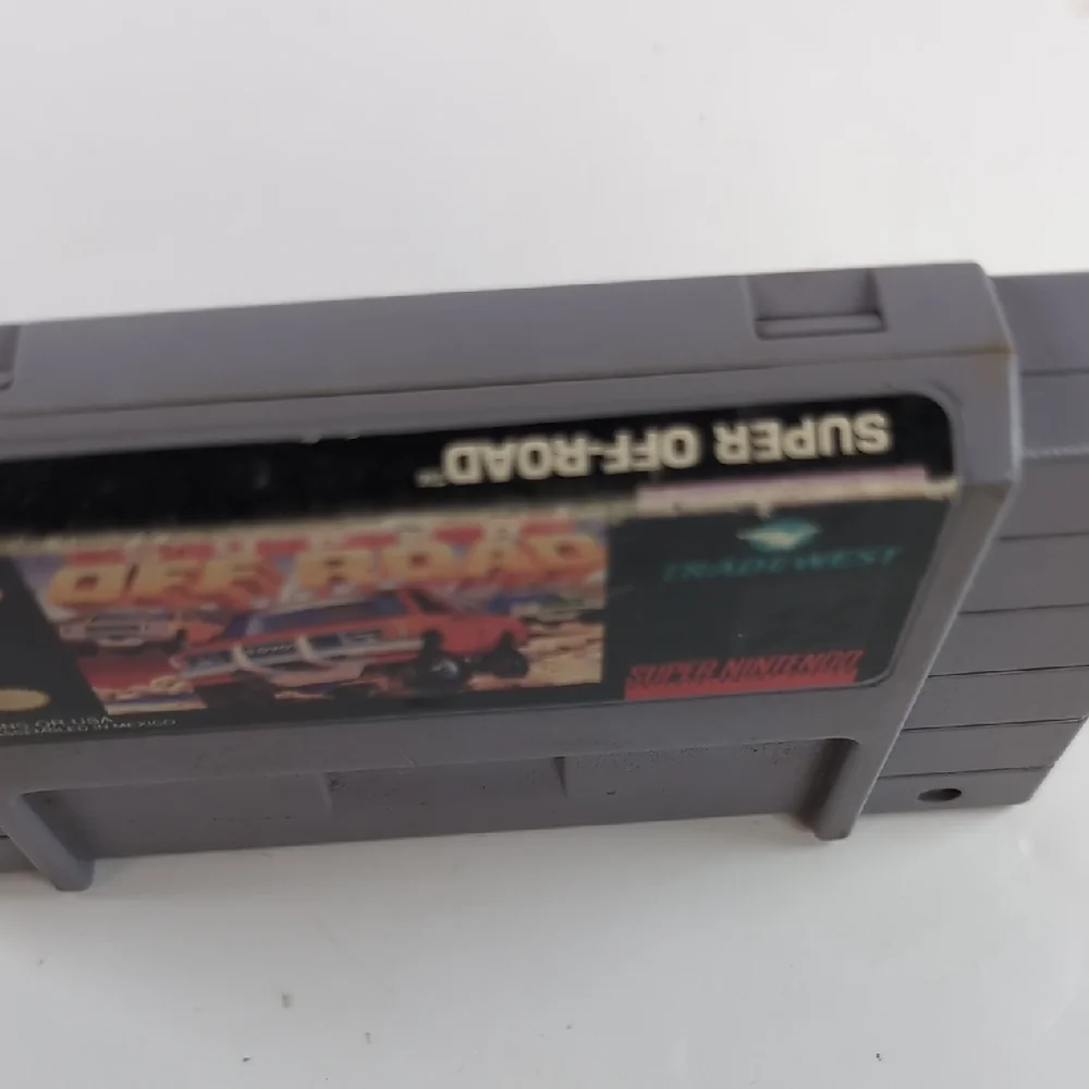 Super Off Road Game Cartridge for Super Nintendo - Gray by